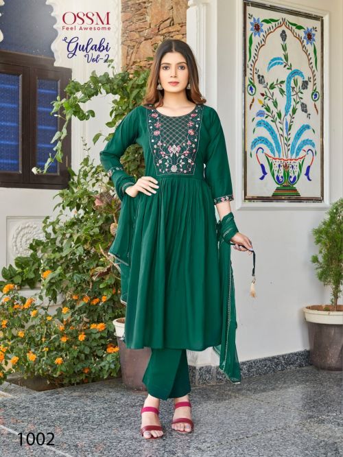 Gulabi Vol 2 By Ossm Readymade Salwar Suit Catalog